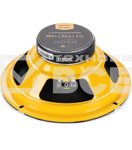 Колонки автомобильные Swat SP-H8v2 280Вт 90дБ 4Ом 20см (8дюйм) (ком.:2кол.) широкополосные однополосные