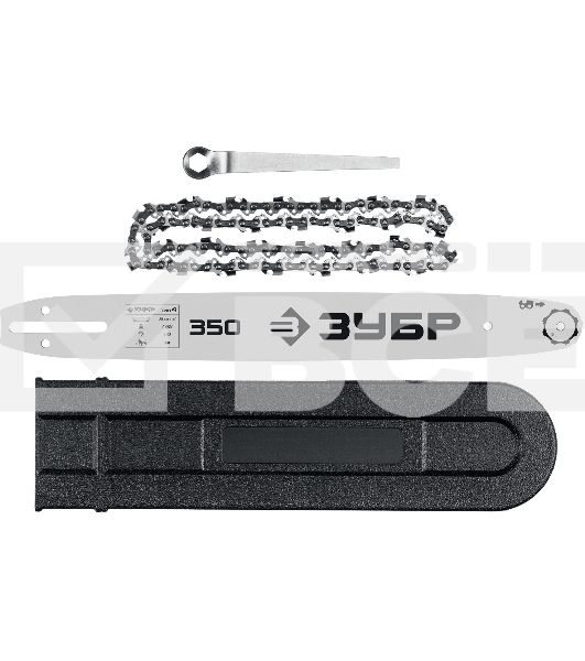 Пила цепная электрическая ЗУБР 1800 Вт, 35 см шина