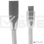 Кабель USB 2.0 Cablexpert CC-G-mUSB01W-1.8M, AM/microB, серия Gold, длина 1.8м, белый, блистер, фото2