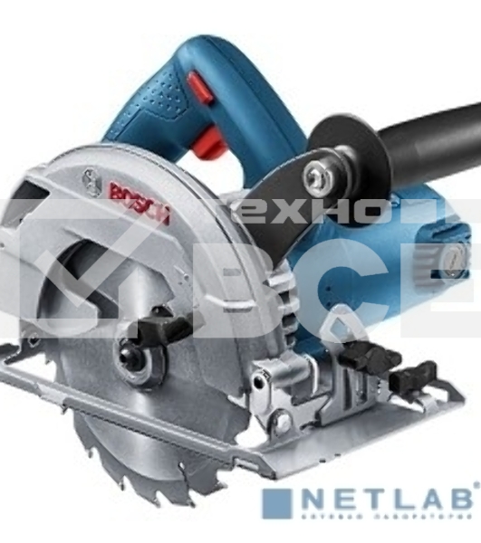 Пилы электрические сабельные, ленточные, Лобзики Bosch GKS 600 06016A9020 Пила дисковая { 1200 Вт, 5200 об/мин, 165х20мм мм, 3.6 кг }