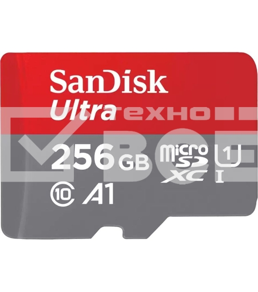 Флеш карта microSD 256GB SanDisk microSDXC Class 10 Ultra UHS-I U1 A1 120MB/s
