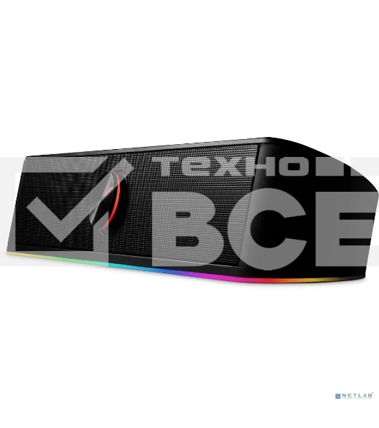 Акустическая система Defender Adiemus черный (6Вт, подсветка RGb, питание от USB)