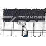 Клавиатура для ноутбука HP 15-BW 250 G6 черная с зеленой подсветкой, фото3