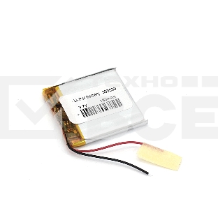 Аккумулятор Li-Pol (батарея) 3*30*30мм 2pin 3.7V/180mAh