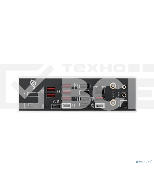 Материнская плата ASUS ROG STRIX B850-E GAMING WIFI, AM5, AMD B850, 4xDDR5, 4xSATA, 5xM.2, 1xPCI-E 5.0 x16, 1xPCI-E 4.0 x16, 1xRealtek 5Gb Ethernet, 1xUSB-C 4, 1xUSB-C 20Gbps, 6xUSB-A 10Gbps, 4xUSB-A 2.0, 3x3.5 мм, 7.1, ATX