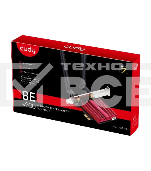 Адаптер Wi-Fi Cudy BE9300 Wi-Fi 7 PCI Express Adapter
