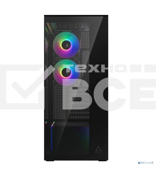 Компьютерный корпус Arctic Cooling ARCTIC Xtender (Mirror Black) арт. ACPCC00018A