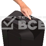 Шредер Fellowes PowerShred LX41 черный (секр.P-4)/перекрестный/8лист./17лтр./скрепки/скобы/пл.карты, фото10