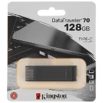 Флешка USB Kingston DataTraveler DT70 (DT70/128Gb), 128Gb, USB Type-C 3.2, R/W 70/45, черный, фото21