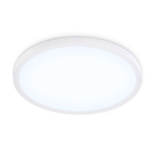Светильник светодиодный ультратонкий Ambrella light FZ1955 WH белый IP54 26W 5000K D370*15 (Без ПДУ)