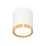 Светильник Ambrella Light XS8141004 SWH/PYG белый песок/золото желтое полированное GX53 (C8141, N8124), фото 1