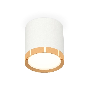 Светильник Ambrella Light XS8141004 SWH/PYG белый песок/золото желтое полированное GX53 (C8141, N8124)