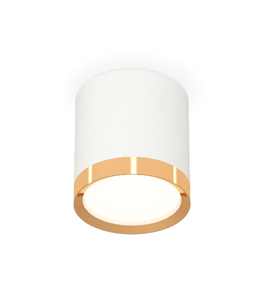 Светильник Ambrella Light XS8141004 SWH/PYG белый песок/золото желтое полированное GX53 (C8141, N8124)