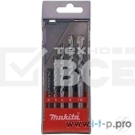 Буры,сверла,долото Makita Набор 5шт,сверла д\бетона,ф4\5\6\8\10мм D-05175, фото2