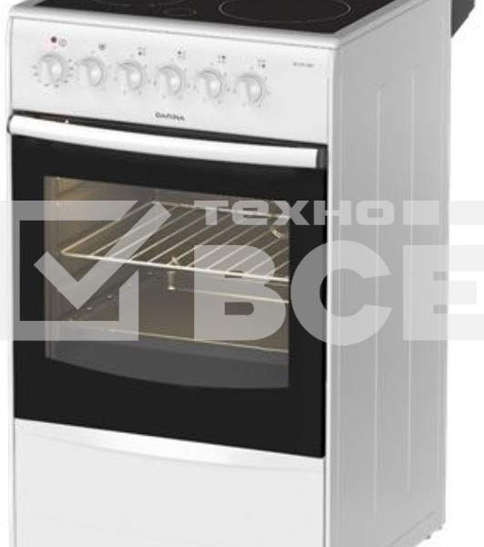 Электрическая плита Darina B 3607 W белый стеклокерамика