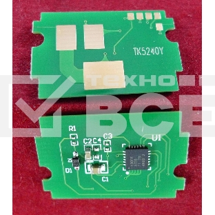 Чип для Kyocera Ecosys P5026cdn/M5526cdn(TK5240Y) Yellow 3K (ELP, Китай)