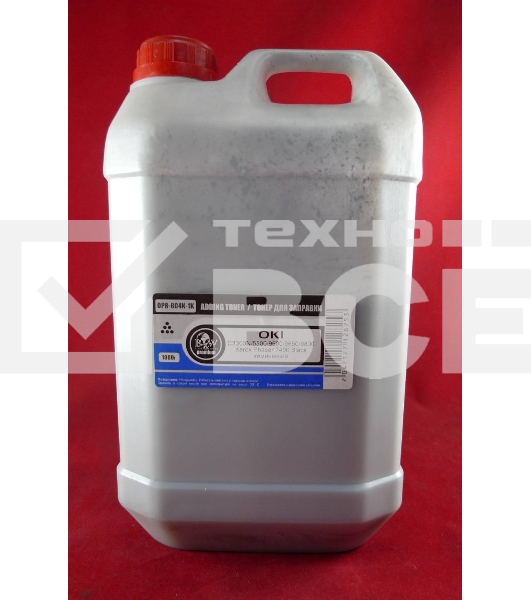 Тонер OKI C3300N/5500/9600/9650/9800, Xerox Phaser 7400 Black химический (кан. 1кг) B&W Premium фас. Россия