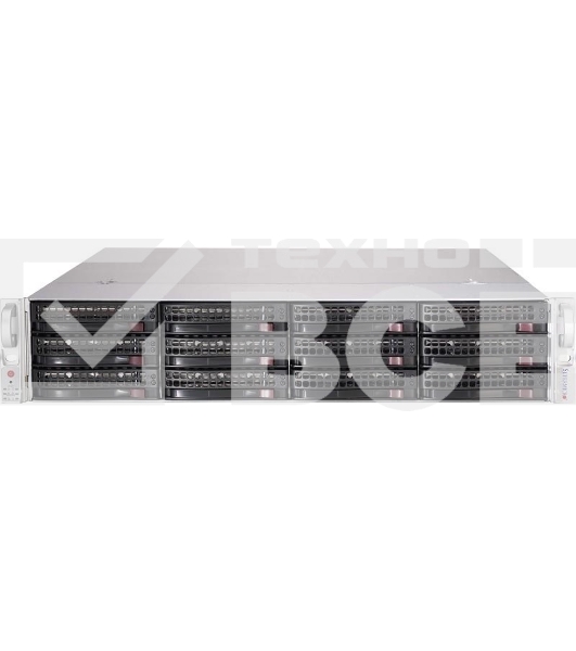 Корпус SuperMicro CSE-826BE2C-R741JBOD 2x740W черный