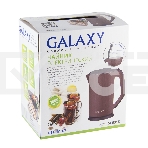 Чайник электрический Galaxy GL 0318, коричневый, пластик, 2000 Вт, 1,7 л, фото7