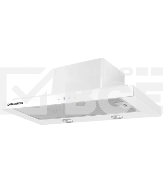 Вытяжка Maunfeld OUSE TOUCH 60 белый/белое стекло