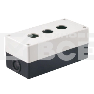 Корпус КП 103 3-м для кнопок ИЭК BKP10-3-K01