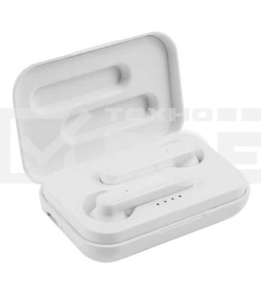 Гарнитура вкладыши Redline BHS-22 белый беспроводные bluetooth (в ушной раковине)