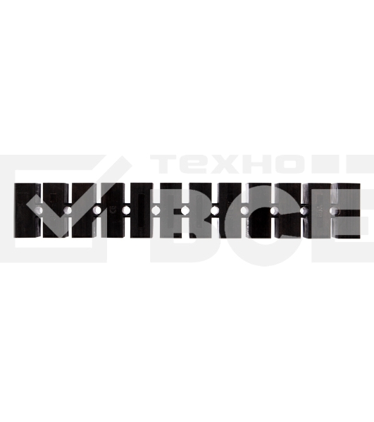 Клеммная винтовая колодка KВ-35 10-35, ток 80 A, полипропилен черный Rexant (10 шт./уп.)