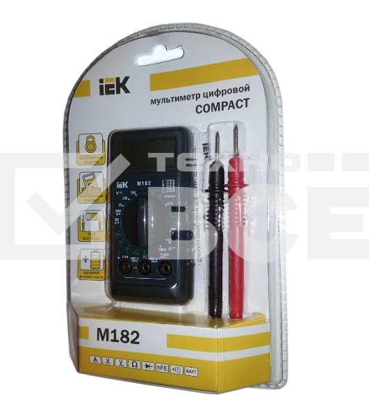 Мультиметр IEK Compact M182цифровой