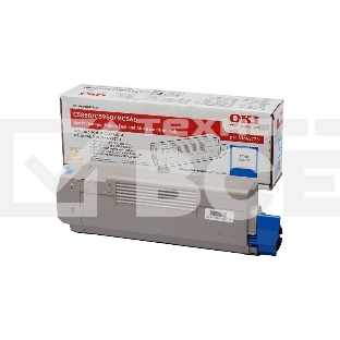 Картридж лазерный Oki C5850/5950/MC560 6K (голубой)