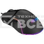Мышь проводная Acer OMW121 черный, 6400 dpi, USB, кнопки - 6, фото 1
