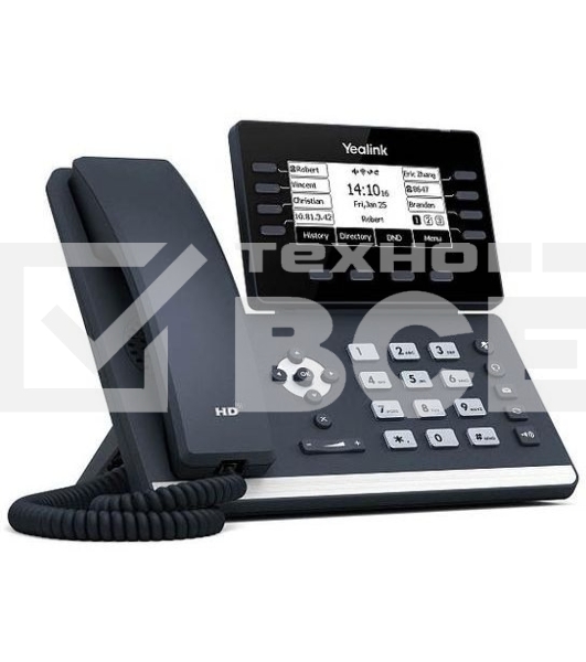 Телефон IP YEALINK SIP-T53, 12 аккаунтов, USB, GigE, без БП, шт