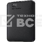 Внешний жесткий диск HDD WD 1Tb Original USB 3.0 WDBUZG0010BBK-WESN Elements Portable 2.5