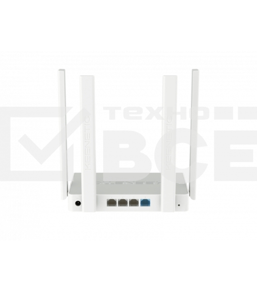 Роутер беспроводной Keenetic Speedster (KN-3012) с Mesh Wi-Fi 5 AC1200 и 4-портовым Smart-коммутатором