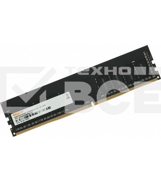 Оперативная память Digma, DDR4, 8GB (1x8GB), 2666MHz, CL19, DIMM