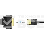 Адаптер-переходник Vention DVI 24+1 M/ HDMI 19F, фото 1