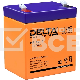 Батарея Delta HR 12-5 (12V, 5Ah)