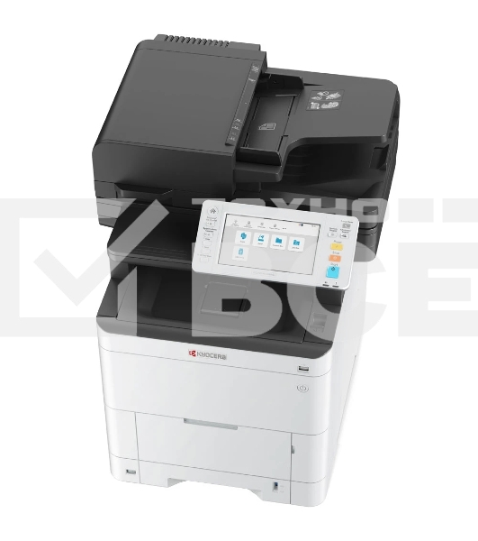 МФУ лазерный Kyocera Ecosys MA4000cix (1102Z43NL0), A4, цветной, печ. до 40 стр/мин., скан. 120 стр/мин. (ч/б) 100 стр/мин. (цвет), 1200 x 1200 dpi (печать) 600x600dpi (скан.), USB, RJ-45, Air Print, Mopria