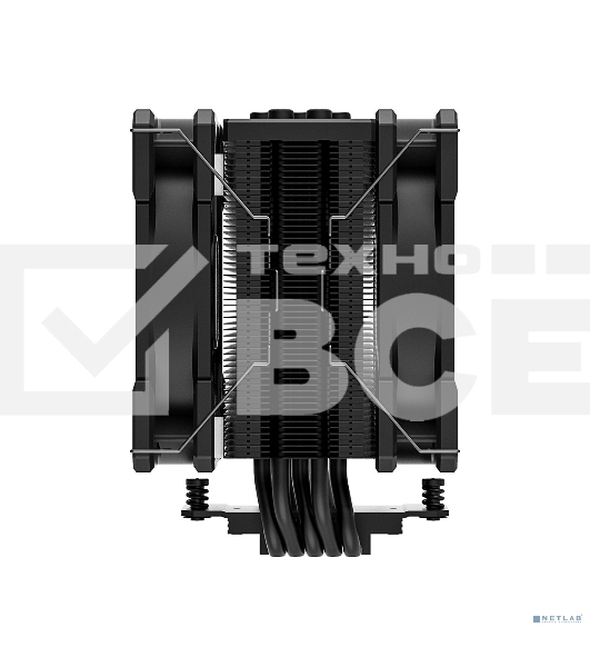 Кулер для процессора ID-COOLING SE-225-XT-BLACK-V2 черный 120мм алюминий+медь 1800rpm 35.2db 4-pin 220W 154мм