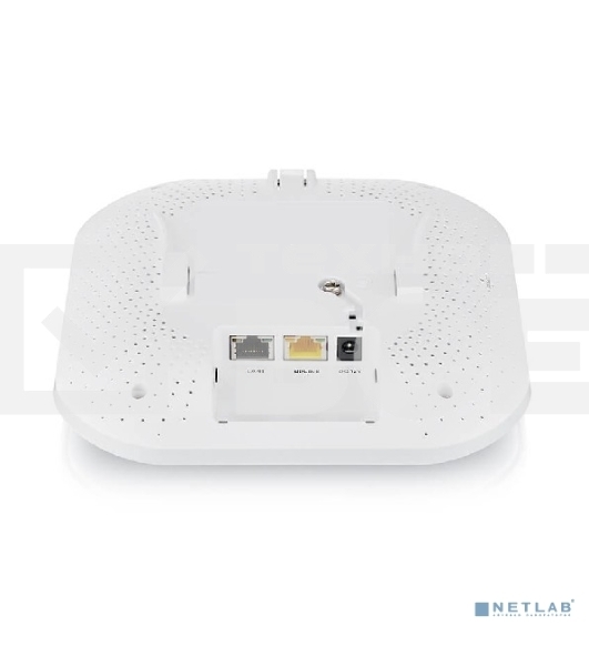 Гибридная точка доступа Zyxel NebulaFlex Pro WAX610D, WiFi 6, 802.11a/b/g/n/ac/ax (2,4 и 5 ГГц), MU-MIMO, антенны 4x4 с двойной диаграммой, до 575+2400 Мбит/с, 1xLAN 2.5GE, 1xLAN GE, PoE, защита от 4G