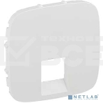 Лицевая панель для одиночных телефонных/информационных розеток. Valena ALLURE. Белая Valena ALLURE., фото2