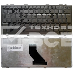 Клавиатура для ноутбука Toshiba mini NB200 NB300 NB305 серебристая, фото3
