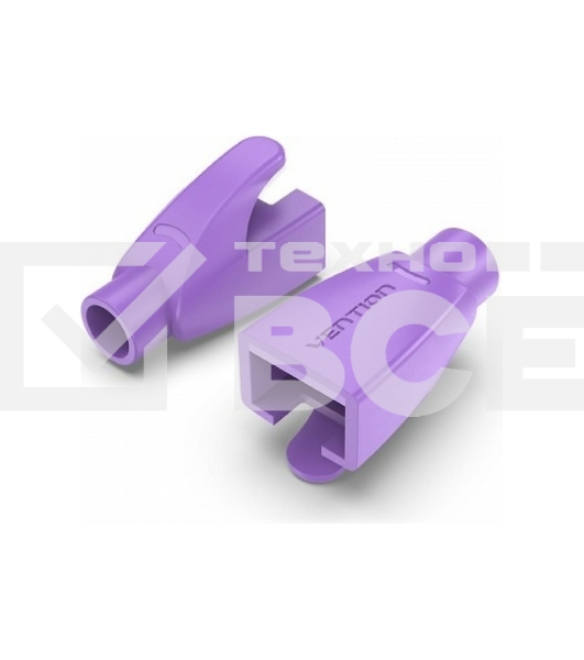 Колпачки изолирующие Vention для разъемов RJ-45 (50шт.) - Фиолетовый