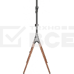 Подставка для телевизора Cactus CS-ST1247BKWN черный/орех 49
