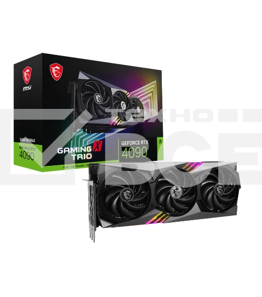 Видеокарта MSI GeForce RTX 4090 GAMING TRIO 24G