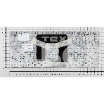 Клавиатура для ноутбука HP Mini 311 Pavilion DM1 DM1-1000 DM1-1100 DM1-2000 серебристая, фото3