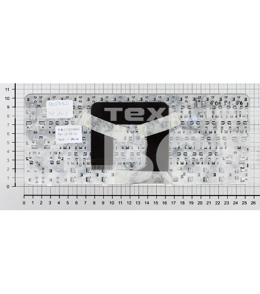 Клавиатура для ноутбука HP Mini 311 Pavilion DM1 DM1-1000 DM1-1100 DM1-2000 серебристая