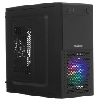 Компьютерный корпус Minitower ExeGate mEVO-7807-NPX600 (mATX, БП 600NPX 12см, 1хUSB+1хUSB 3.0, черный 1x12см с RGb подсветкой), фото11