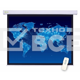 Экран Cactus 127x127см Motoscreen CS-PSM-127X127 1:1 настенно-потолочный рулонный белый