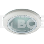 Настольные светильники ЭРА WR1 WH Светильник влагозащищенный MR16,12V/220V, 50W белый, фото 1