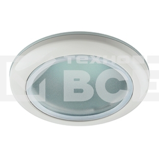 Настольные светильники ЭРА WR1 WH Светильник влагозащищенный MR16,12V/220V, 50W белый